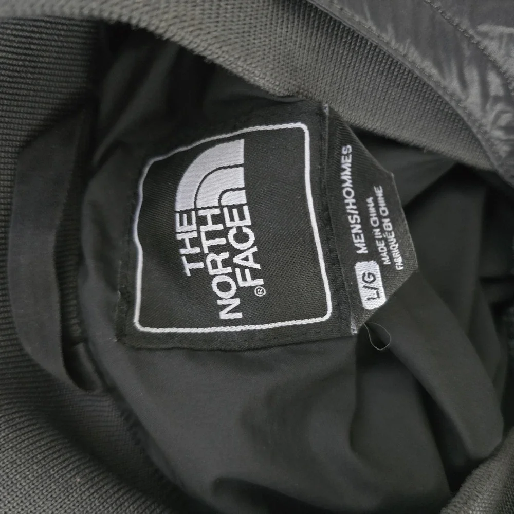 The‎ North Face Mens Black Quilted Insulated Jacket Full Zip T427 T827 Large